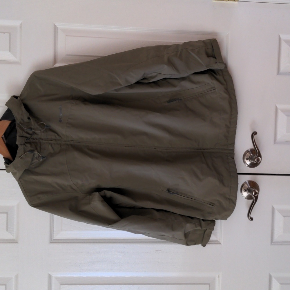 LIKE NEW Columbia omniheat windbreaker jacket size L
